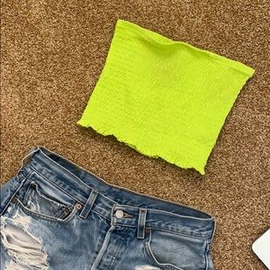 EXPRESS | NEON TUBE TOP | NO SLIP*